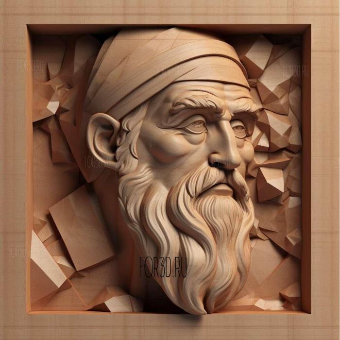 Pythagoras 4 stl model for CNC